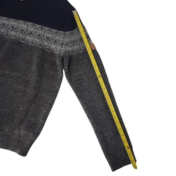 Royal Robbins Wool Blend Nordic Sweater L Gray - Picture 11 of 13